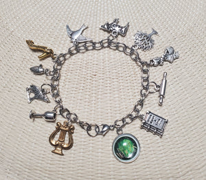 INTO THE WOODS Grimm's Fairytales Charm Bracelet INTO THE WOODS Grimm's Fairytales Charm Bracelet