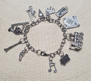 MUSIC MAN 76 Posaunen Charm Armband MUSIC MAN 76 Posaunen Charm Armband