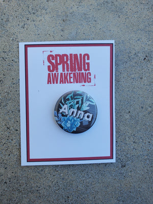 Frühlings-Erwachen "Anna" Metall Button Frühlings-Erwachen "Anna" Metall Button