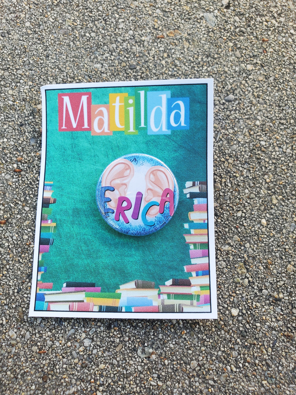 MATILDA "Erica" Metall Button