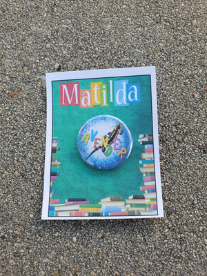 MATILDA "Lavendel" Metall Button MATILDA "Lavendel" Metall Button