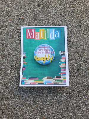 MATILDA "Freche" Metall Button MATILDA "Freche" Metall Button