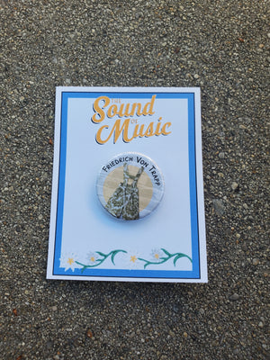 SOUND OF MUSIC "Friedrich von Trapp" Metall-Anstecker SOUND OF MUSIC "Friedrich von Trapp" Metall-Anstecker