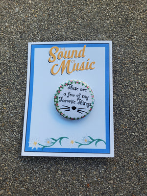 SOUND OF MUSIC "Lieblingsdinge" Metall-Pin SOUND OF MUSIC "Lieblingsdinge" Metall-Pin
