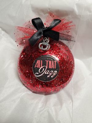 CHICAGO "All That Jazz" Christmas Ornament CHICAGO "All That Jazz" Christmas Ornament
