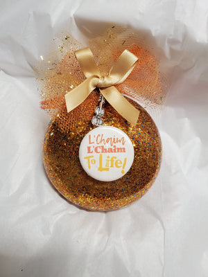 FIDDLER ON THE ROOF "L'Chaim" Christmas Ornament FIDDLER ON THE ROOF "L'Chaim" Christmas Ornament
