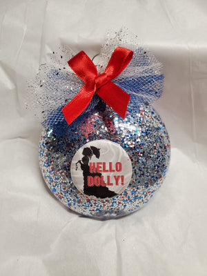 HELLO DOLLY Christmas Ornament HELLO DOLLY Christmas Ornament