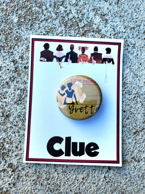 CLUE „Yvette“ Metall-Anstecker CLUE „Yvette“ Metall-Anstecker