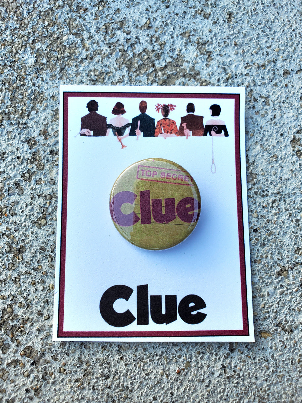 CLUE "Show" Metall-Anstecker