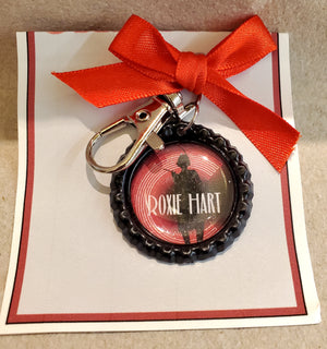 CHICAGO "Roxie Hart" Bottlecap Keychain CHICAGO "Roxie Hart" Bottlecap Keychain