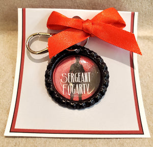 CHICAGO "Sergeant Fogarty" Bottlecap Keychain CHICAGO "Sergeant Fogarty" Bottlecap Keychain