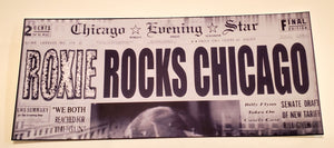 CHICAGO "Roxie Rocks Chicago" Flat Magnet CHICAGO "Roxie Rocks Chicago" Flat Magnet