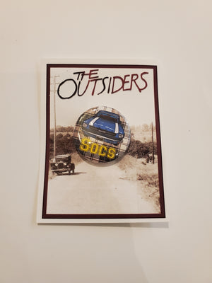OUTSIDERS "Socs" Metall Button OUTSIDERS "Socs" Metall Button