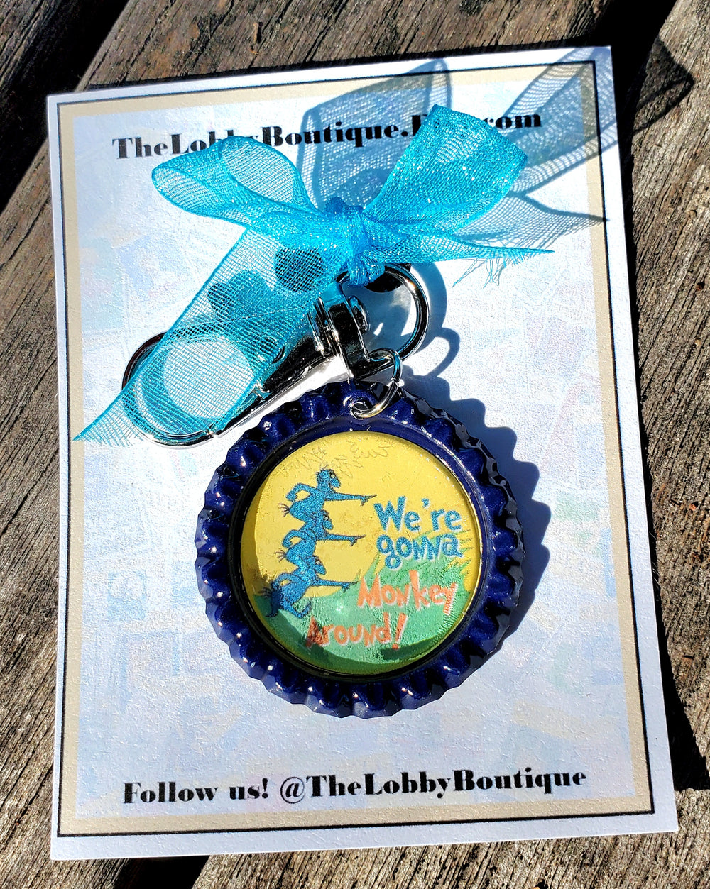 DR. SEUSS "Wickersham Brothers" Bottlecap Keychain