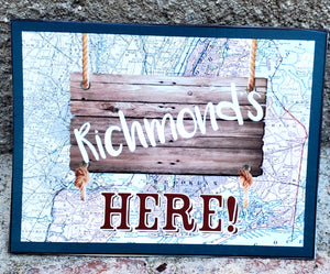 NEWSIES "Richmond ist hier" Kühlschrankmagnet NEWSIES "Richmond ist hier" Kühlschrankmagnet
