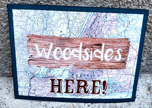 NEWSIES "Woodside ist hier!" Kühlschrankmagnet NEWSIES "Woodside ist hier!" Kühlschrankmagnet