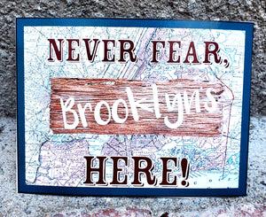 NEWSIES "Brooklyn ist hier!" Kühlschrankmagnet NEWSIES "Brooklyn ist hier!" Kühlschrankmagnet