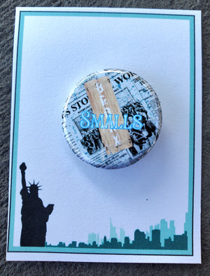 NEWSIES "Smalls" Metall Button NEWSIES "Smalls" Metall Button
