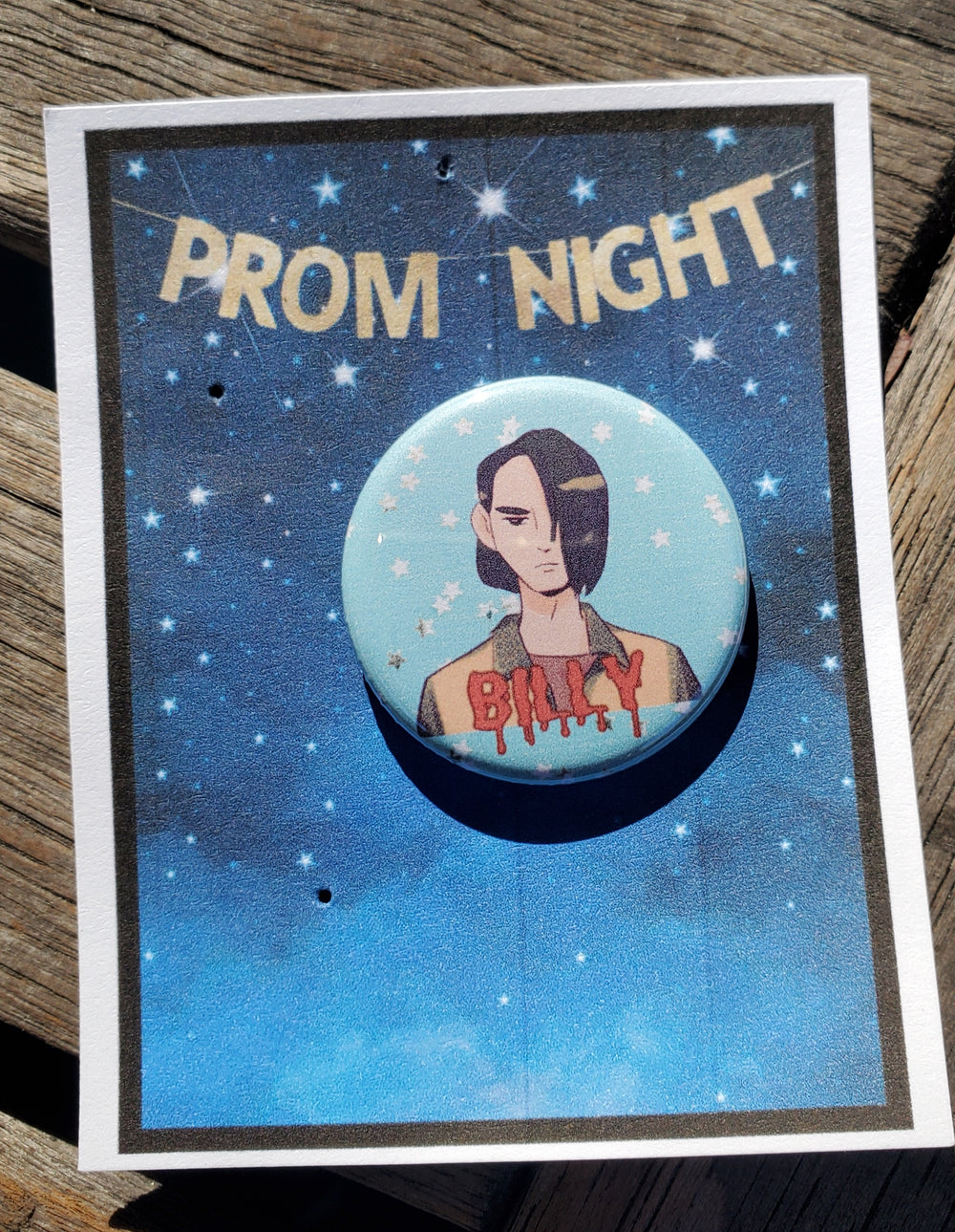 CARRIE "Billy Nolan" Metal Pinback Button