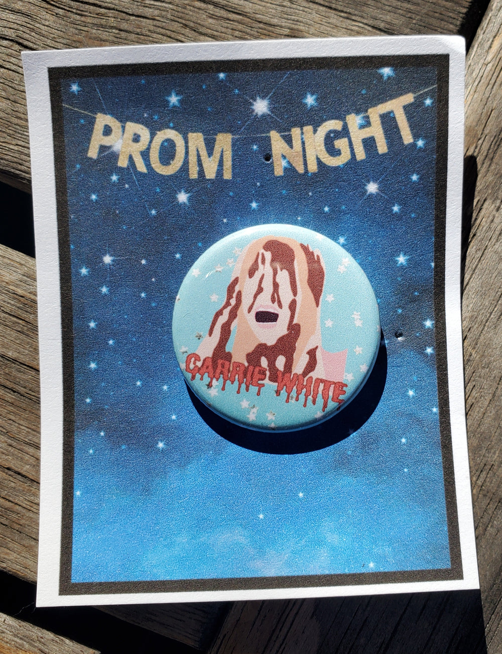 CARRIE "Carrie White" Metal Pinback Button