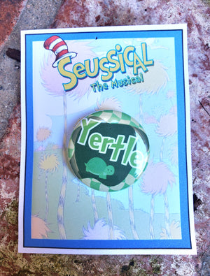 DR. SEUSS "Yertle the Turtle" Metal Pinback Button DR. SEUSS "Yertle the Turtle" Metal Pinback Button