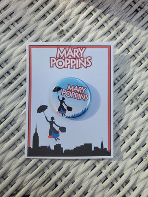 MARY POPPINS "Show" Metall Button MARY POPPINS "Show" Metall Button