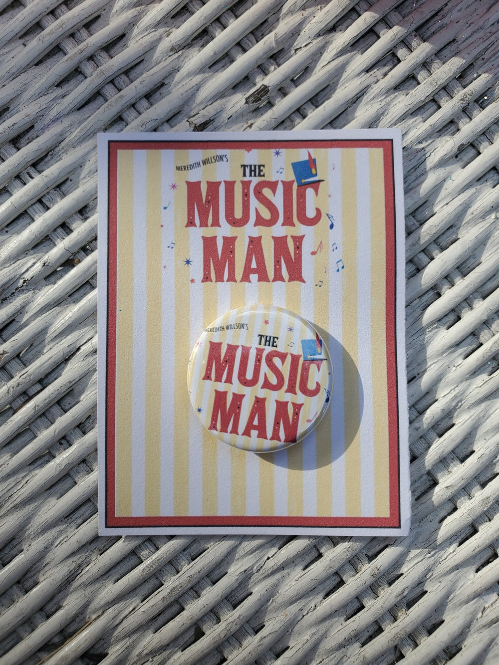 MUSIC MAN "Show" Metall Button