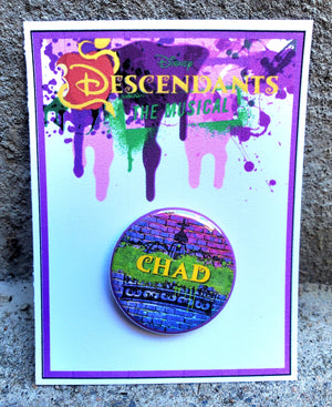 DESCENDANTS "Chad" Metall Button DESCENDANTS "Chad" Metall Button
