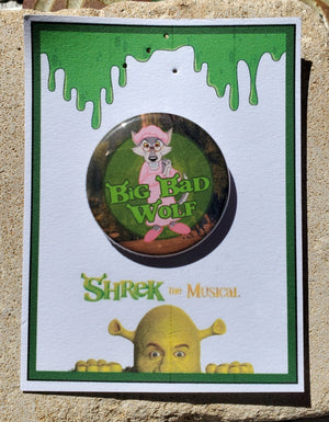 SHREK "Der große böse Wolf" Metall-Anstecker SHREK "Der große böse Wolf" Metall-Anstecker