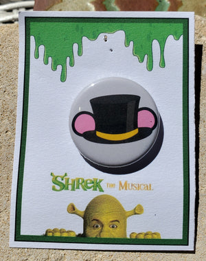 SHREK "Rat Tapper" Metall-Anstecker SHREK "Rat Tapper" Metall-Anstecker