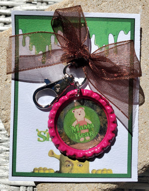 SHREK "Mama Bär" Flaschenverschluss Schlüsselanhänger SHREK "Mama Bär" Flaschenverschluss Schlüsselanhänger