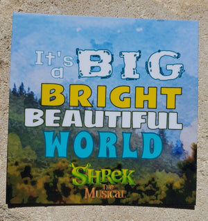 SHREK "Große helle schöne Welt" Kühlschrankmagnet SHREK "Große helle schöne Welt" Kühlschrankmagnet