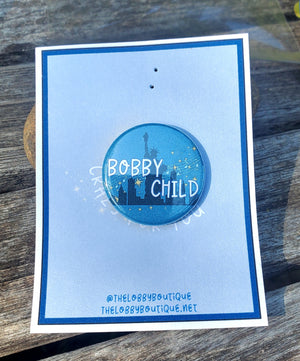 CRAZY FOR YOU "Bobby Child" Metall-Anstecker CRAZY FOR YOU "Bobby Child" Metall-Anstecker