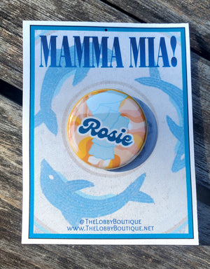 MAMMA MIA "ROSIE" Metall-Anstecker MAMMA MIA "ROSIE" Metall-Anstecker
