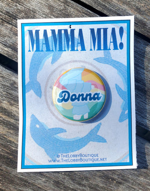 MAMMA MIA "DONNA" Metall-Anstecker MAMMA MIA "DONNA" Metall-Anstecker