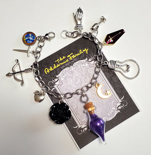 ADDAMS FAMILY Charm Bracelet ADDAMS FAMILY Charm Bracelet