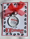 101 DALMATIANS "Show Logo" Bottlecap Keychain