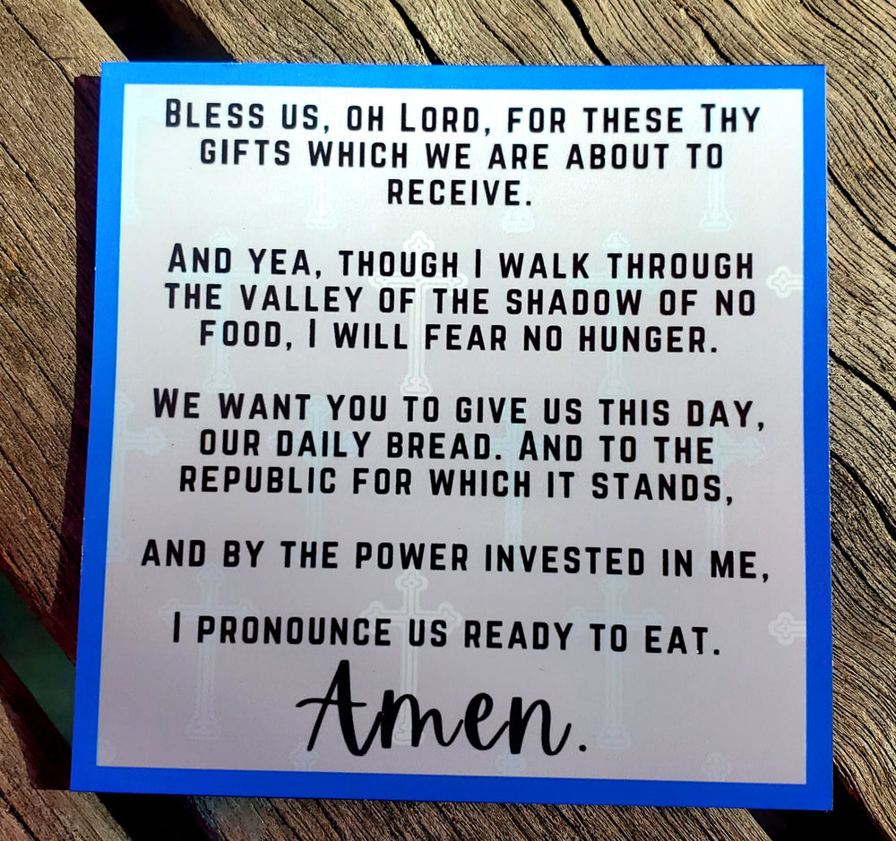 SISTER ACT "Bless Us Oh Lord" Refrigerator Magnet