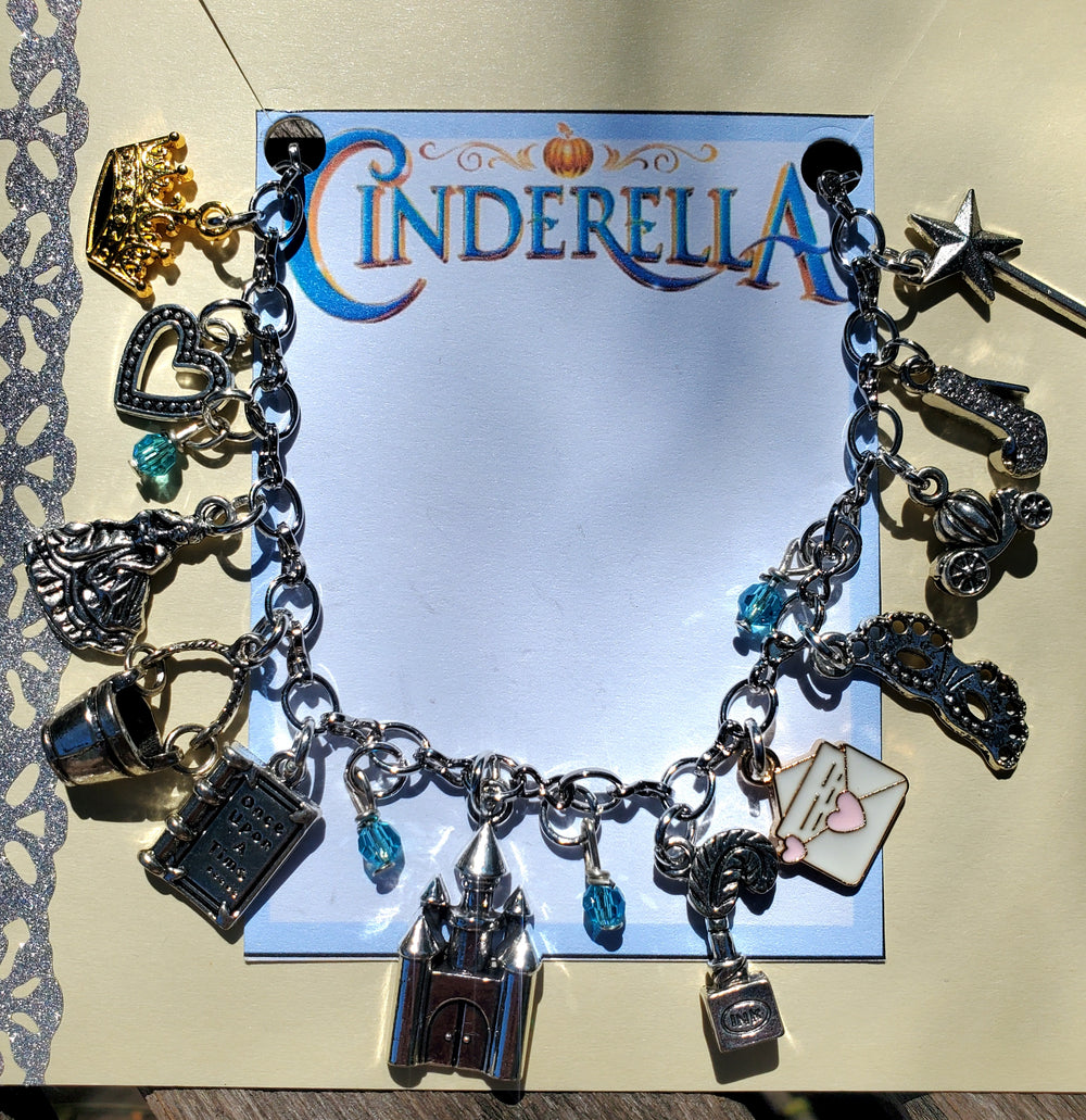 CINDERELLA Multi-Charm Necklace