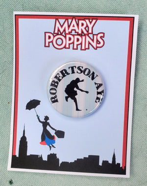 MARY POPPINS "George Banks" Metall Button MARY POPPINS "George Banks" Metall Button