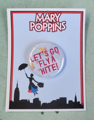 MARY POPPINS "George Banks" Metall Button MARY POPPINS "George Banks" Metall Button