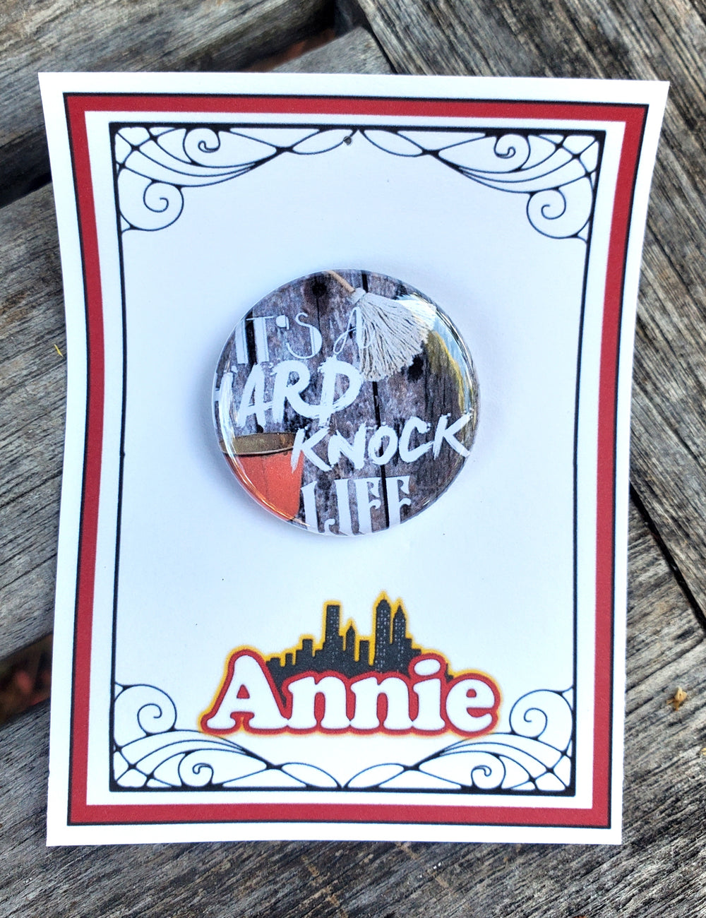 MARY POPPINS "George Banks" Metall Button