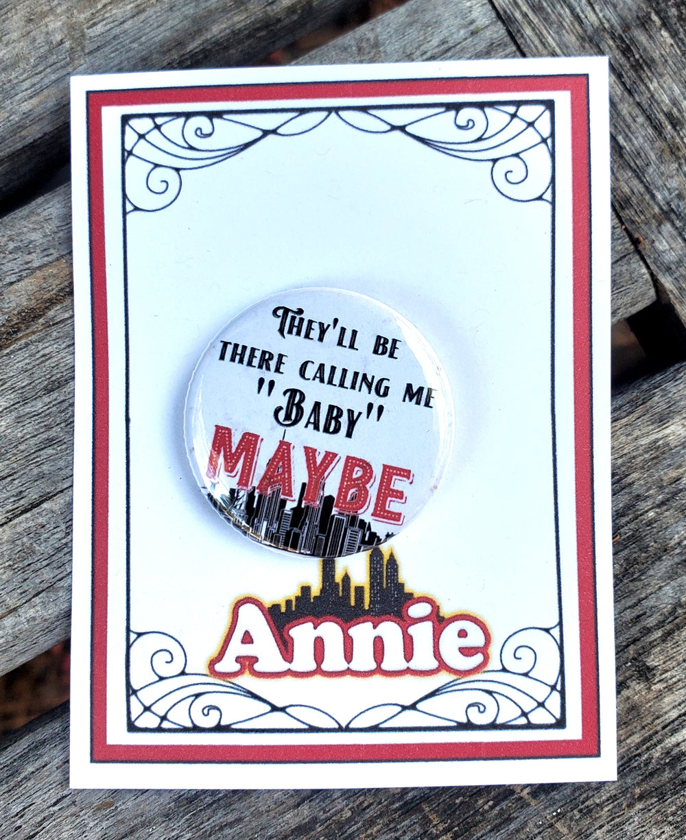 MARY POPPINS "George Banks" Metall Button