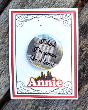 MARY POPPINS "George Banks" Metall Button MARY POPPINS "George Banks" Metall Button