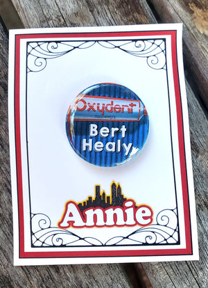 MARY POPPINS "George Banks" Metall Button MARY POPPINS "George Banks" Metall Button