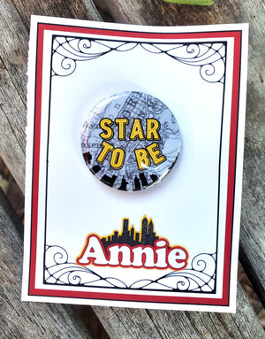 MARY POPPINS "George Banks" Metall Button MARY POPPINS "George Banks" Metall Button