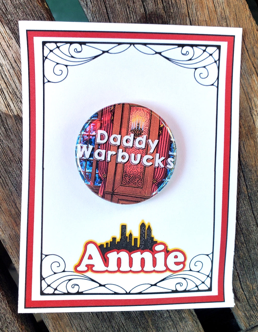 MARY POPPINS "George Banks" Metall Button