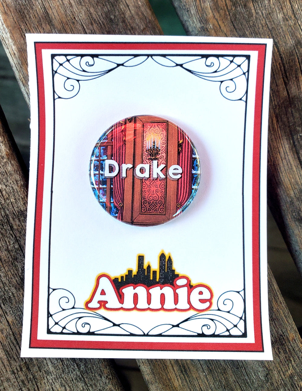 MARY POPPINS "George Banks" Metall Button