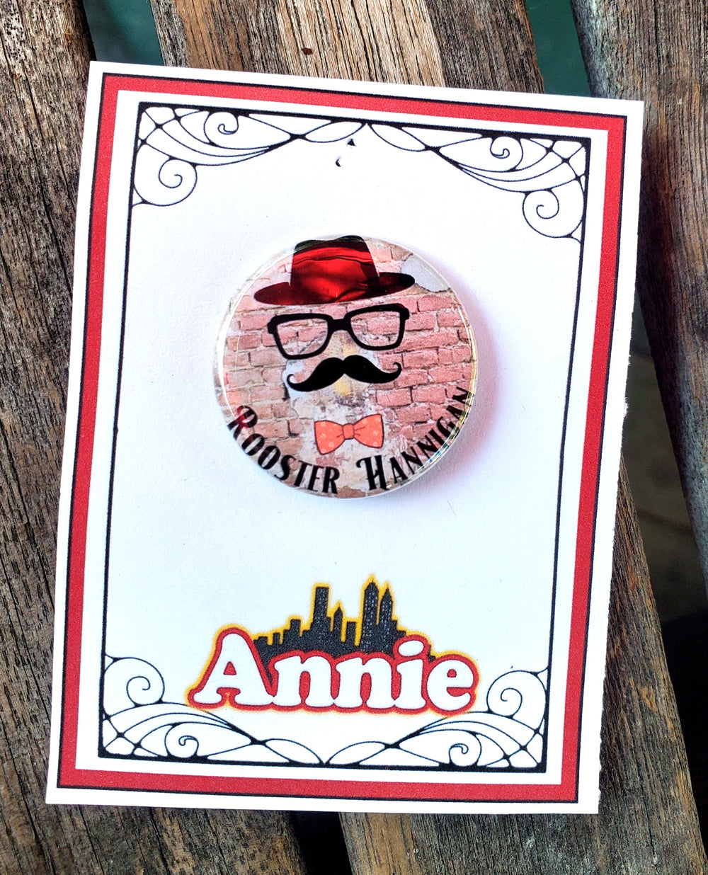 MARY POPPINS "George Banks" Metall Button