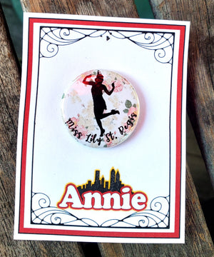 MARY POPPINS "George Banks" Metall Button MARY POPPINS "George Banks" Metall Button
